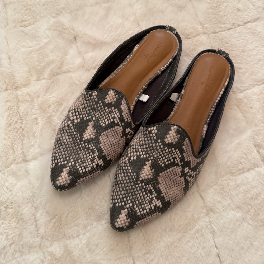 Snakeskin Patterned Loafers Universal Thread